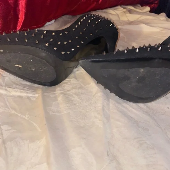 Steve Madden punk rock studs heels 9.5 - Picture 6 of 6